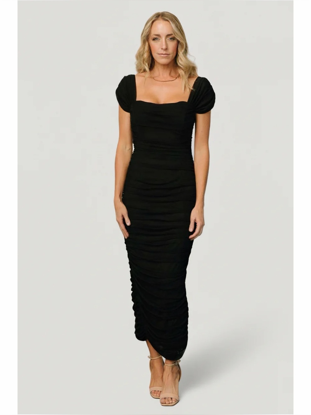 NWT Baltic Born Alessandra Mesh Midi Dress